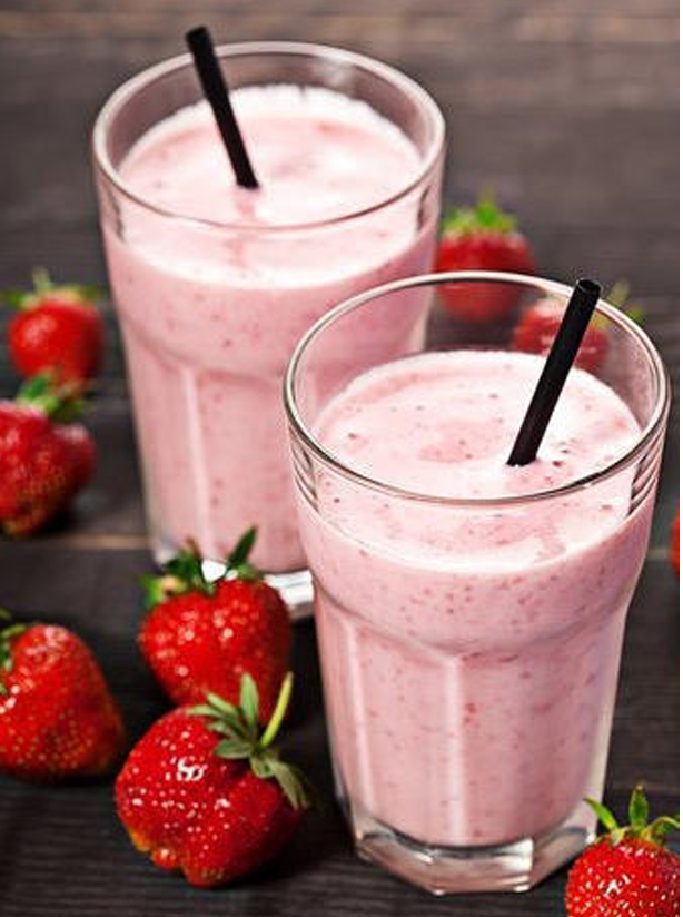 Çilekli Frappe